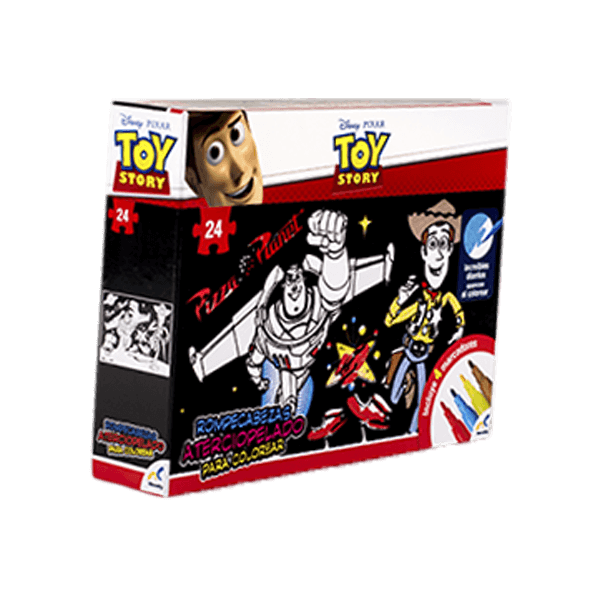 Rompecabezas Aterciopelado para Colorear Toy Story 4