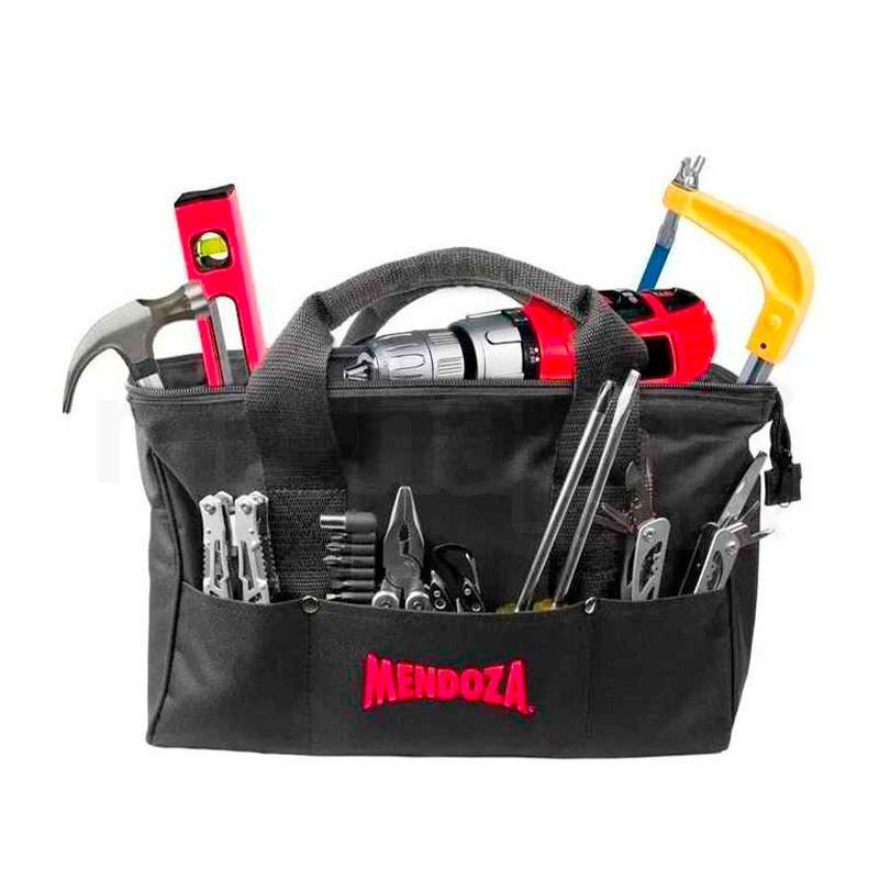 Maleta Porta Herramientas Mendoza 16"  Negro Uso Rudo