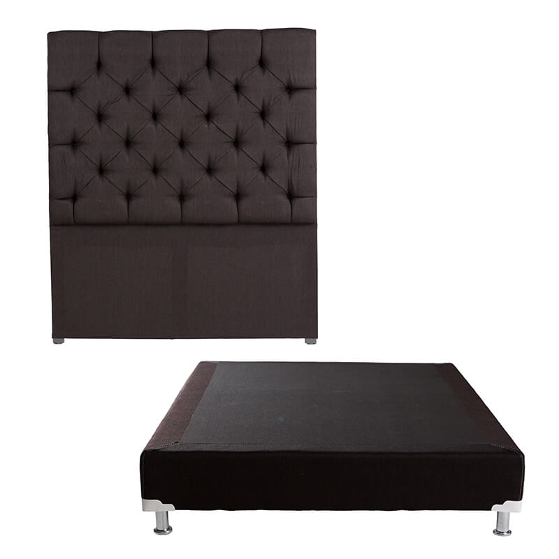 Cabecera Queen Size Café Capri + Box Dicasa