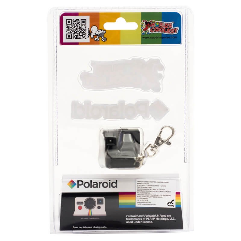 Worlds Coolest Polaroid Camera keychain