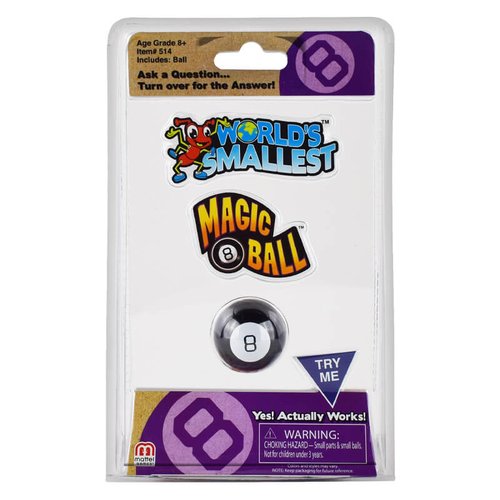 World´s Smallest Magic 8 Ball  - Novelty