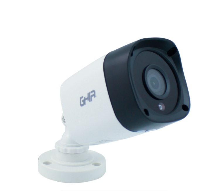 Camara Ghia Tipo Bala 1080P 4 En 1 Ahd Tvi Cvi Cvbs 2Mp Lente De 2.8Mm Ir 25Mts Uso Exterior Dvr