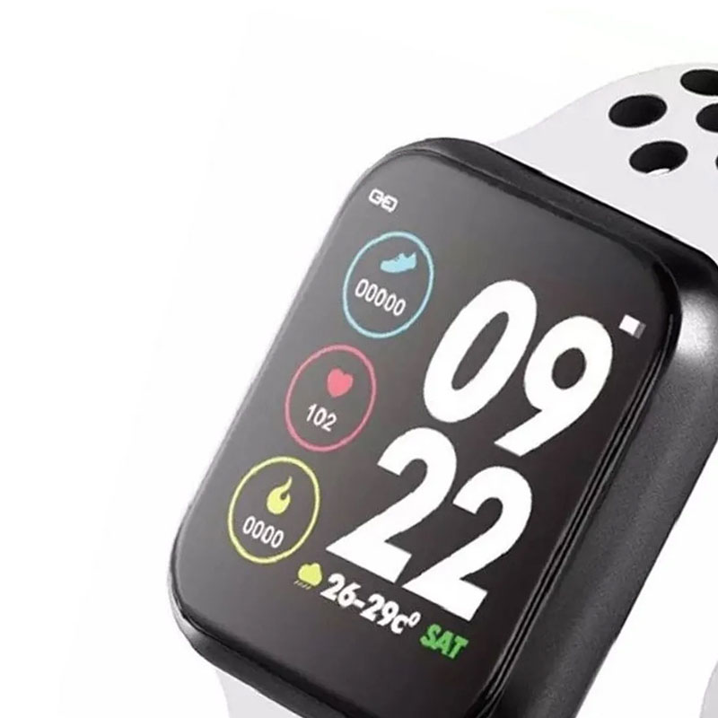 Smartwatch Deportivo Full Touch con Oximetro y Monitor Cardiaco
