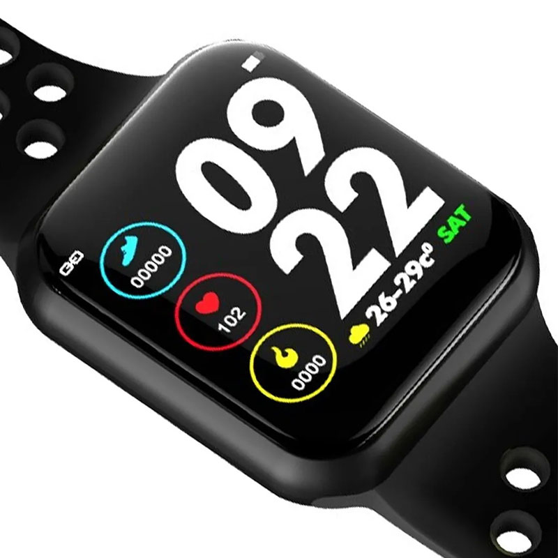 Smartwatch Deportivo Full Touch con Oximetro y Monitor Cardiaco