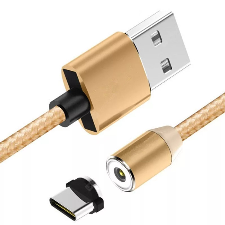 Cable Cargador Celular Magnético 3 En 1 Micro Usb Tipo C iPhone