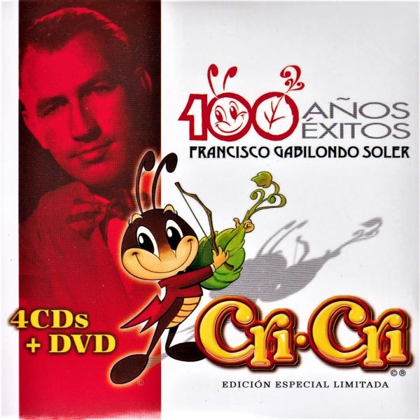 CD Cri Cri ~ 100 años 100 éxitos (4CD+1DVD)