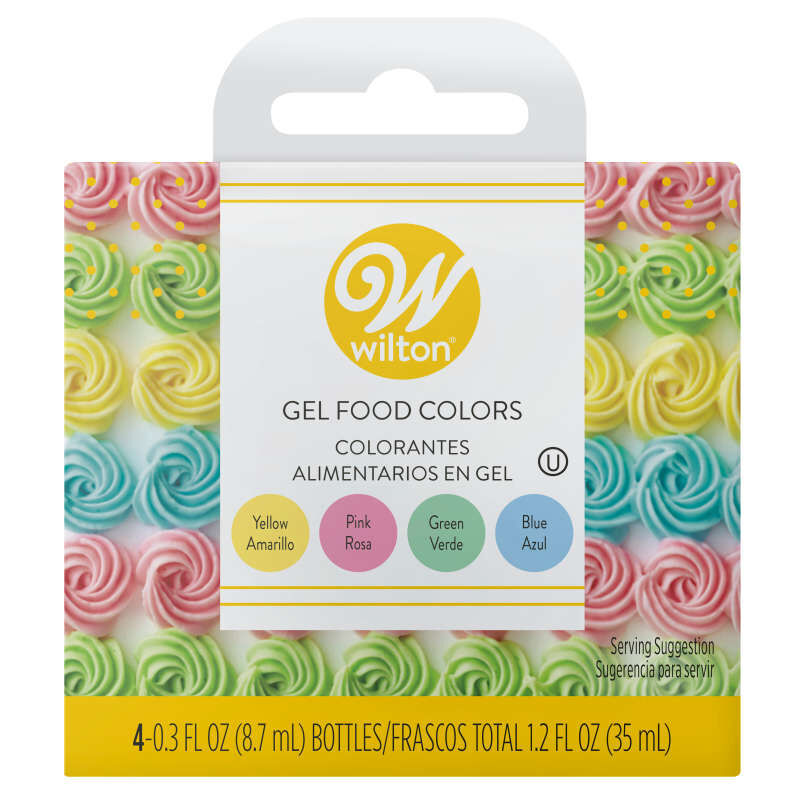 Colorantes Alimentarios En Gel Wilton Tonos Pastel