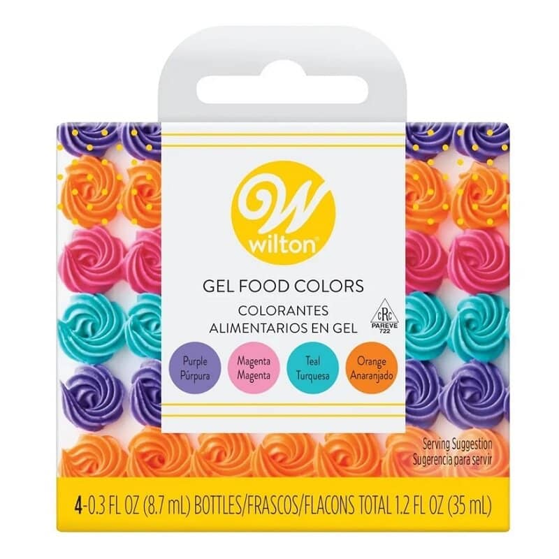 Colorantes Alimentarios En Gel Wilton Tonos Neon