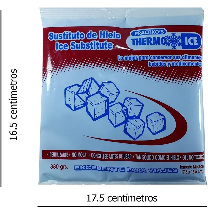 Gel Refrigerante Mediano Plástico Enfriar Alimentos Hielo
