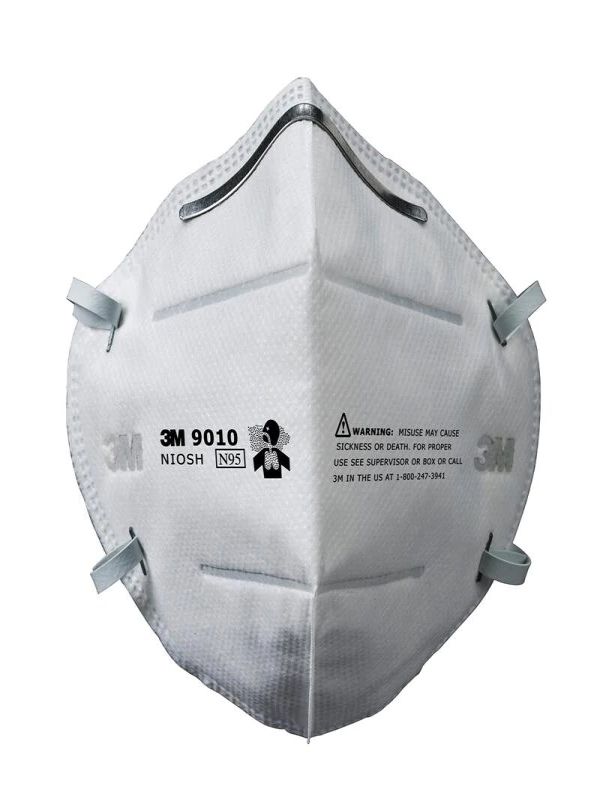 Cubrebocas Mascarilla Respirador N95 3m 9010 Niosh CAJA 50 Piezas