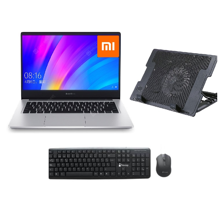 Laptop Xiaomi Redmibook 13 16GB RAM + 512GB SSD Amd Ryzen 5 4500U + Kit teclado, mouse y base enfiradora