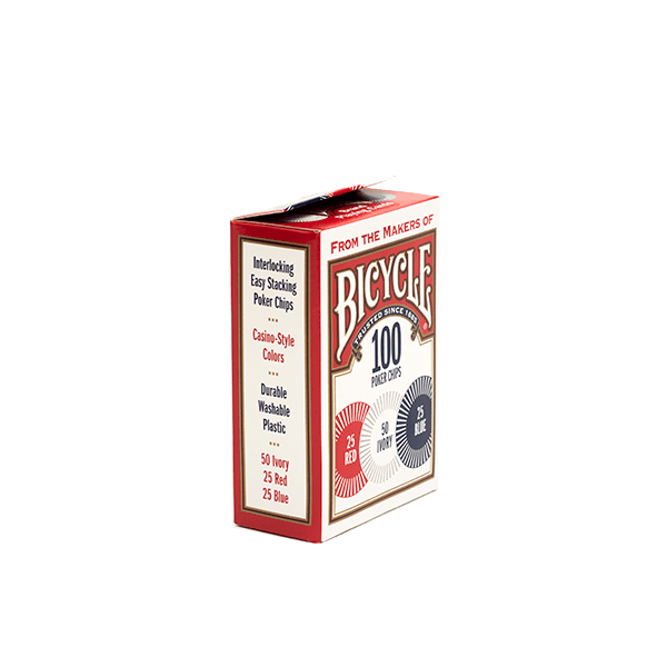 Juego de Fichas de Póker Bicycle para Casino Novelty