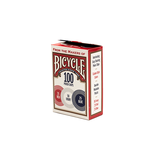Juego de Fichas de Póker Bicycle para Casino Novelty