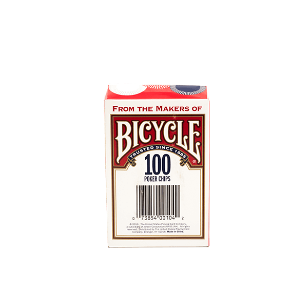 Juego de Fichas de Póker Bicycle para Casino Novelty