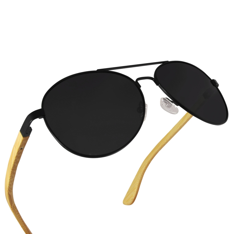 Lentes de sol polarizados Rivacc | Berlin - Black sky