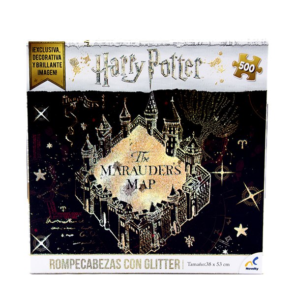 Rompecabezas de Colección Harry Potter Glitter 500 Pz