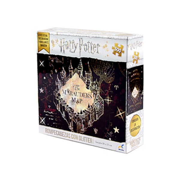 Rompecabezas de Colección Harry Potter Glitter 500 Pz