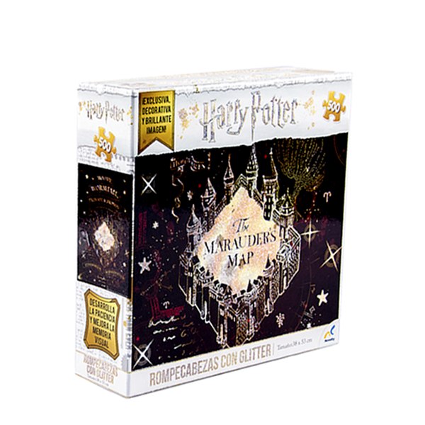 Rompecabezas de Colección Harry Potter Glitter 500 Pz