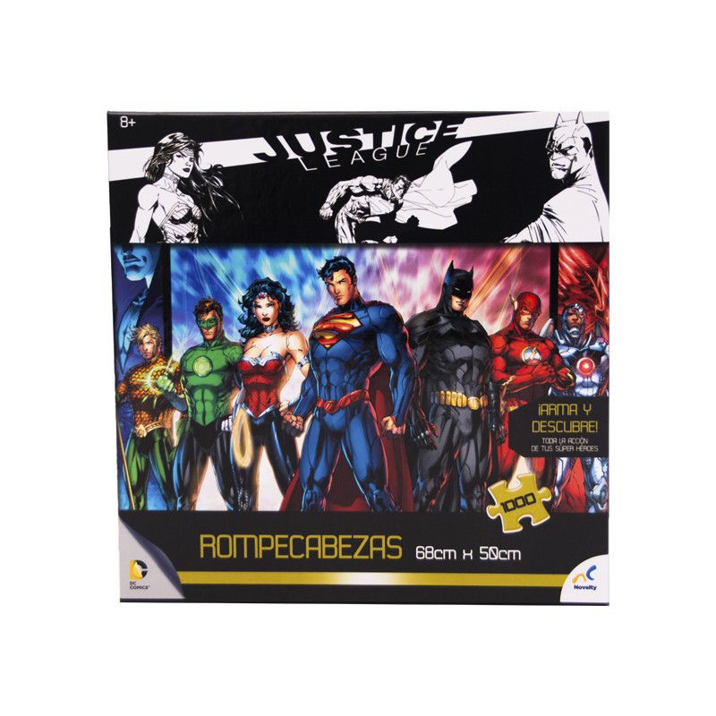 Rompecabezas de Colección Liga de la Justicia 1000 Piezas