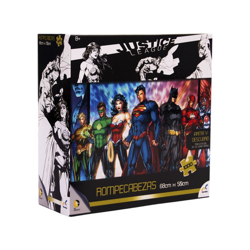 Rompecabezas de Colección Liga de la Justicia 1000 Piezas