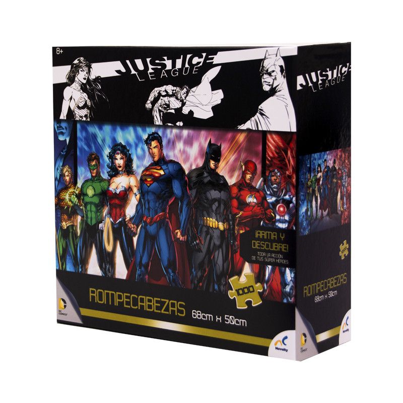 Rompecabezas de Colección Liga de la Justicia 1000 Piezas