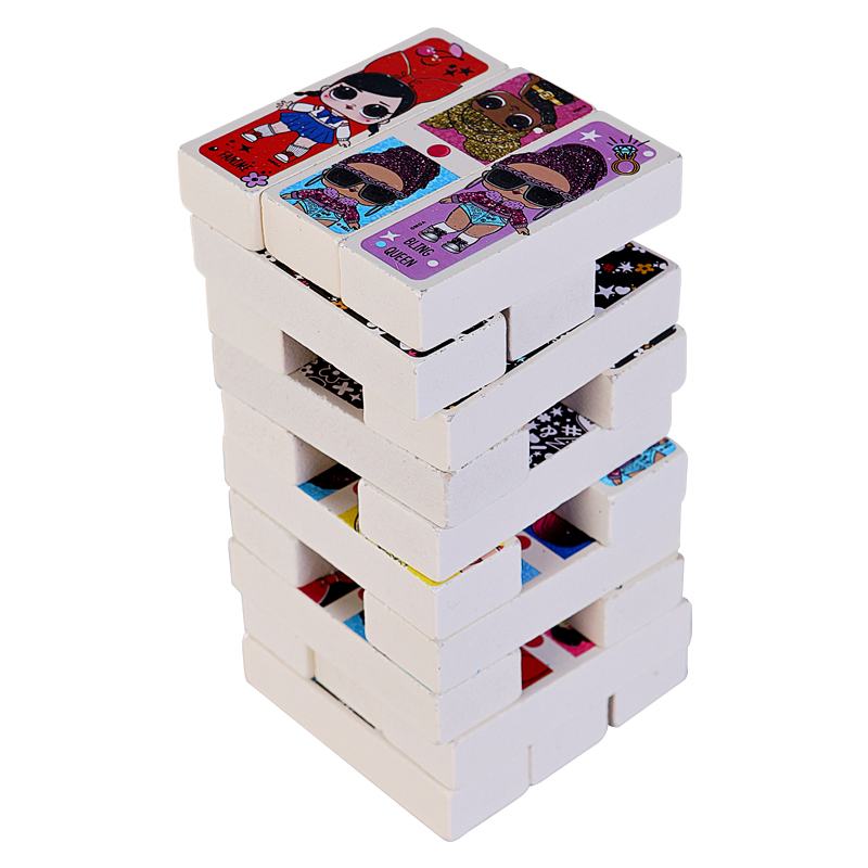 Juego de Mesa Torre de Madera 3 en 1 LOL Surprise