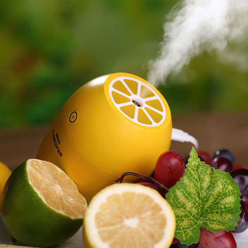 Humificador portátil para esencias difusor de aromas diseño limon 150 ml