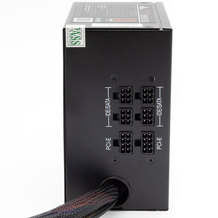 Fuente De Poder YeYian Raiden Serie 650 650W 80 Plus BRONZE Modular FR-46201