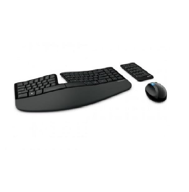 KIT Teclados y Mouse Microsoft Sculpt ergonomic, inalambricos
