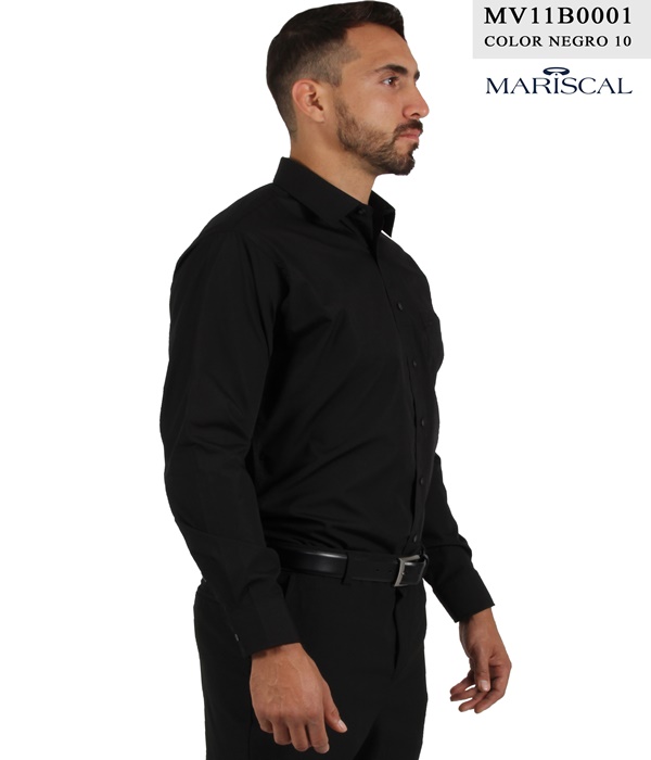 Camisa, Manga Larga, Mariscal Moda Hombre