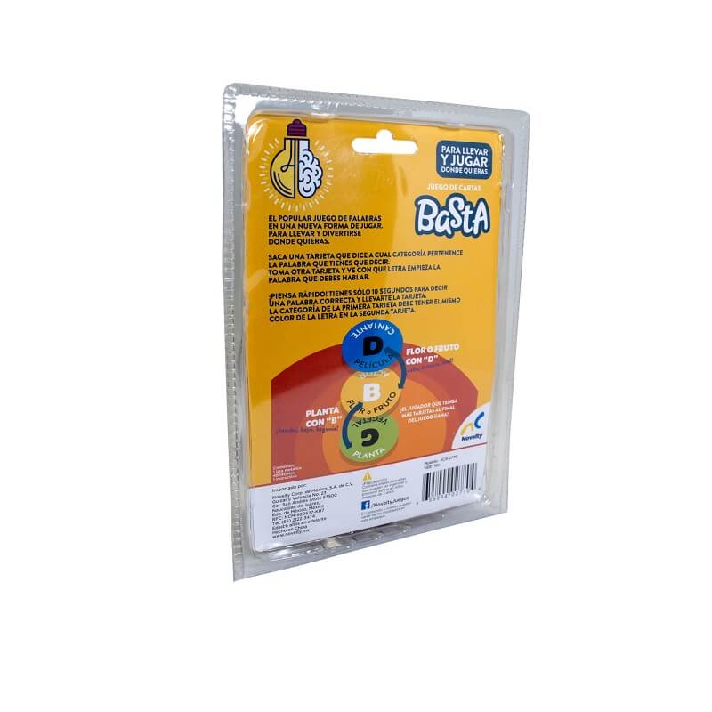 Juego de Mesa Basta en Lata de Metal - Novelty