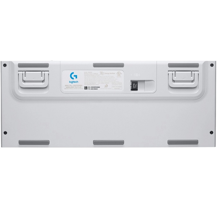Teclado Logitech G915 TKL LIGHTSPEED Mecanico RGB Inalambrico Gaming USB Y Bluetooth Blanco 920-009660