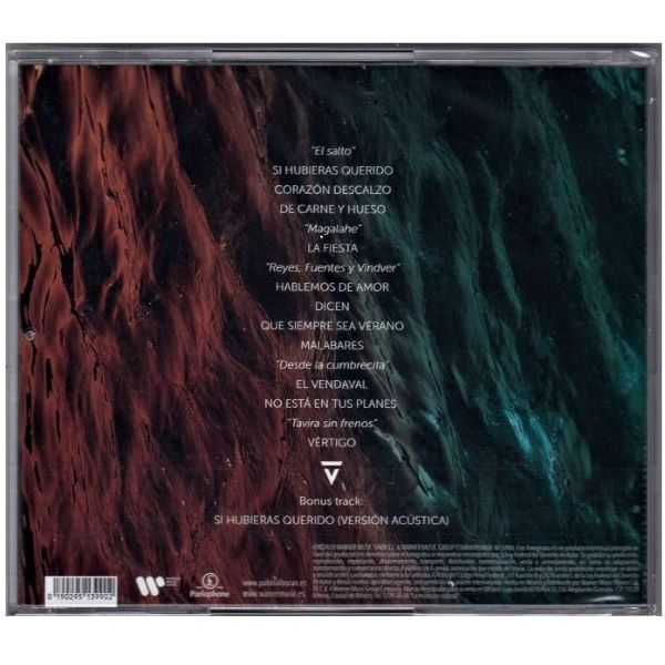 CD Pablo Alborán ~ Vèrtigo (jewel case)