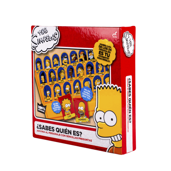 Juego de Mesa ¿ Sabes Quién Es? de The Simpsons Novelty