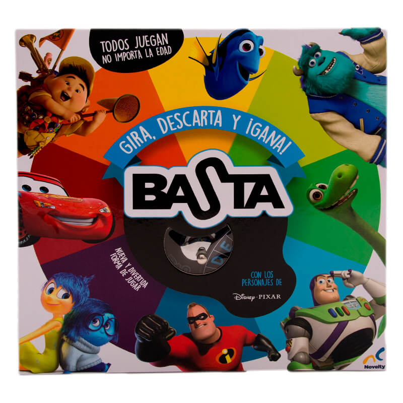 Juego de Mesa Infantil Basta Deluxe de Pixar Novelty