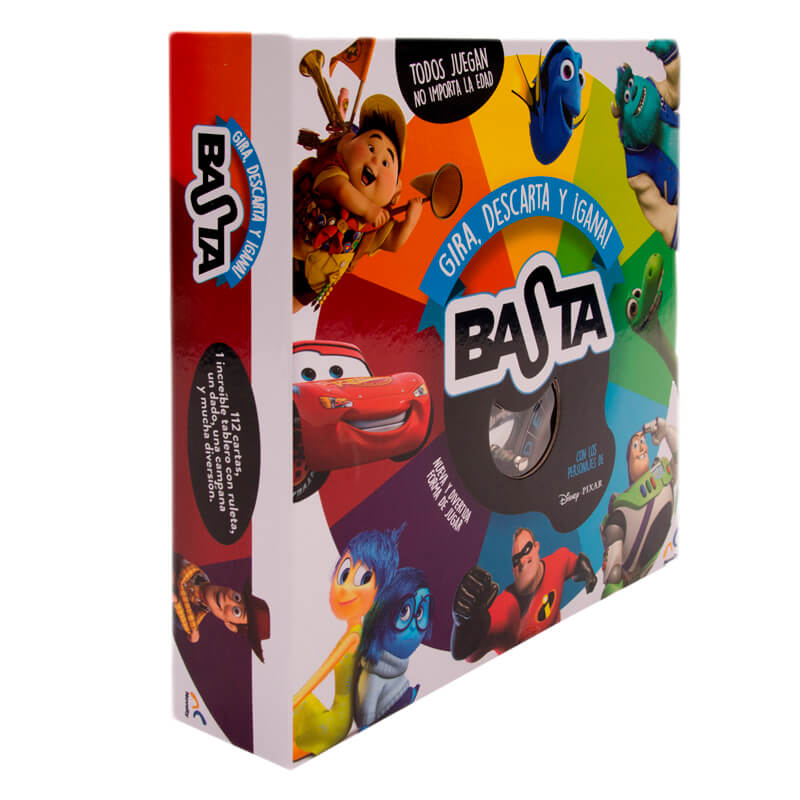 Juego de Mesa Infantil Basta Deluxe de Pixar Novelty