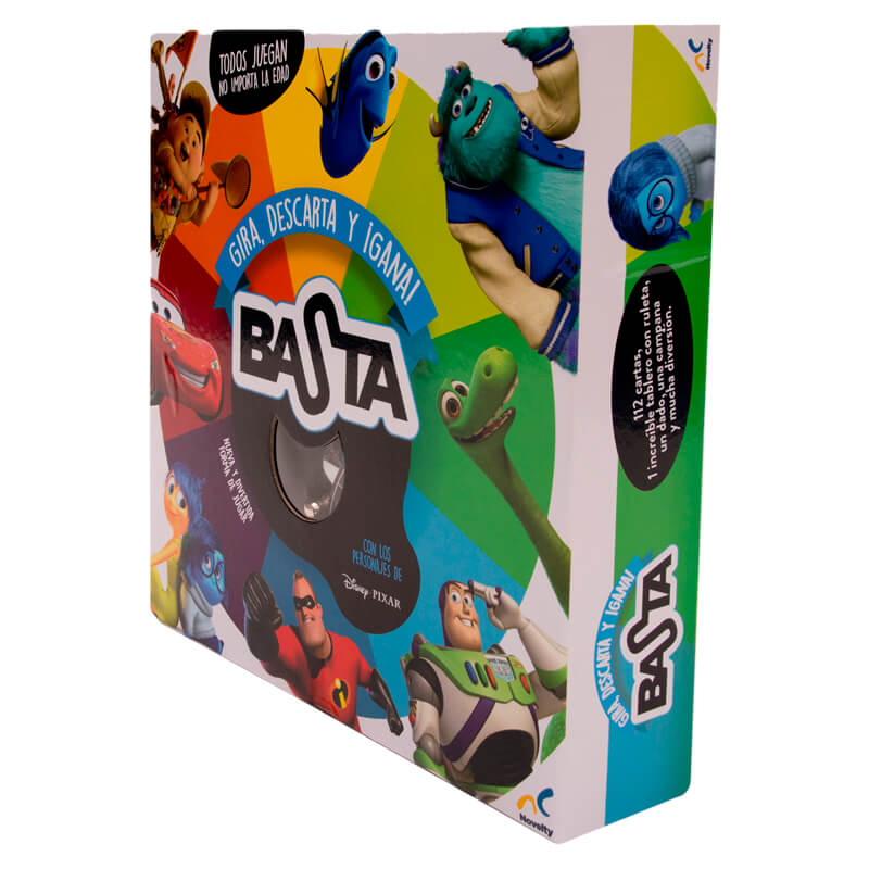 Juego de Mesa Infantil Basta Deluxe de Pixar Novelty