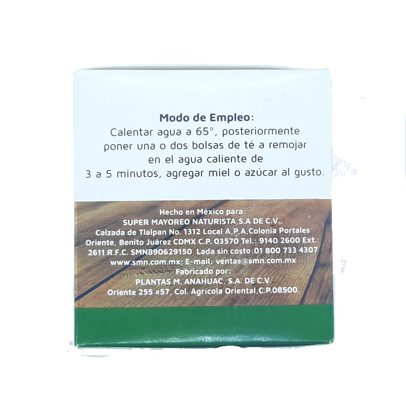 Té De Alcachofa 36 Bolsas Vidanat