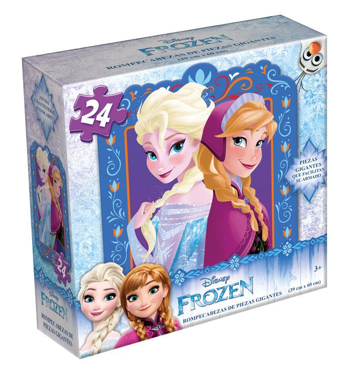 Rompecabezas de Frozen con Piezas Gigantes - Novelty