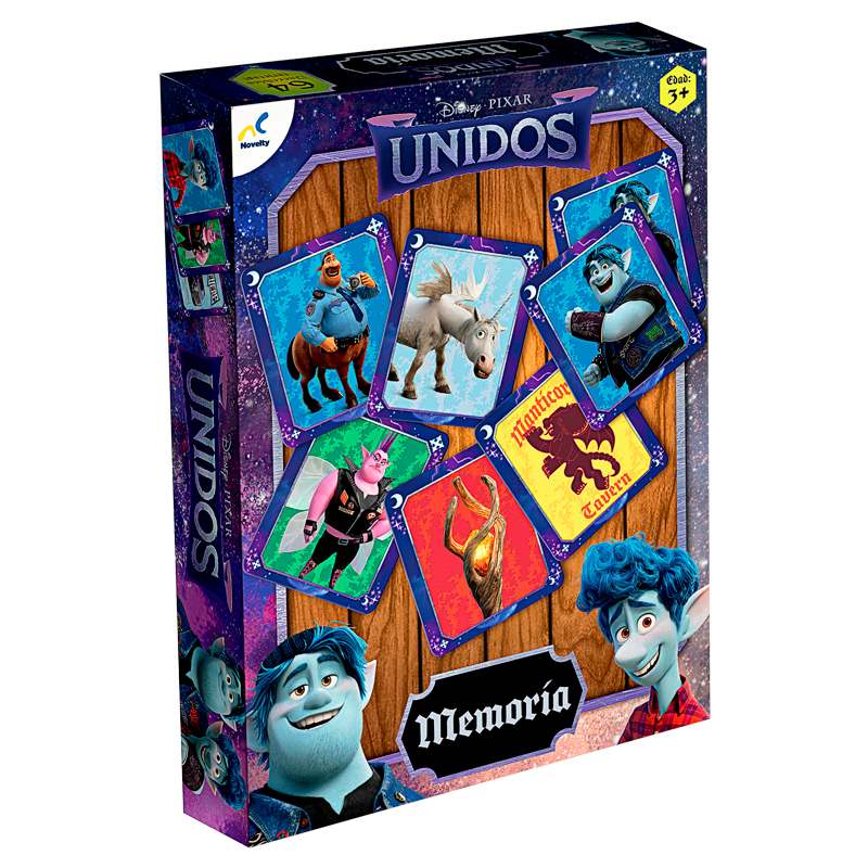 Memoria Grande Pixar Onward/Unidos-64 Tarjetas