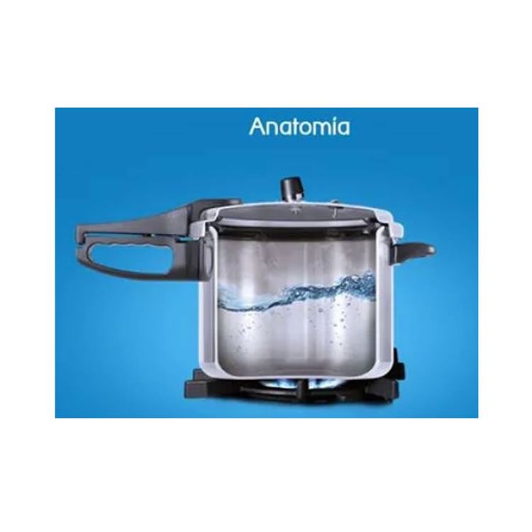 Olla De Presión Ekco 66130 6 Litros 5 Sistemas De Seguridad