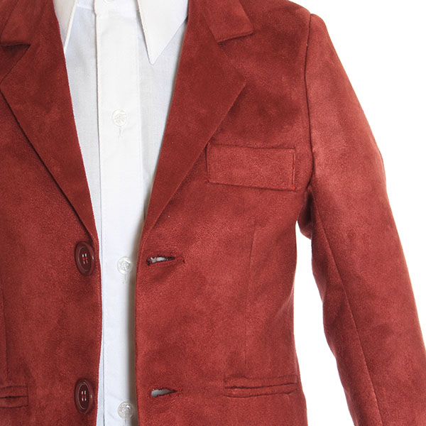 Saco Color Vino 3 a 16 Años.