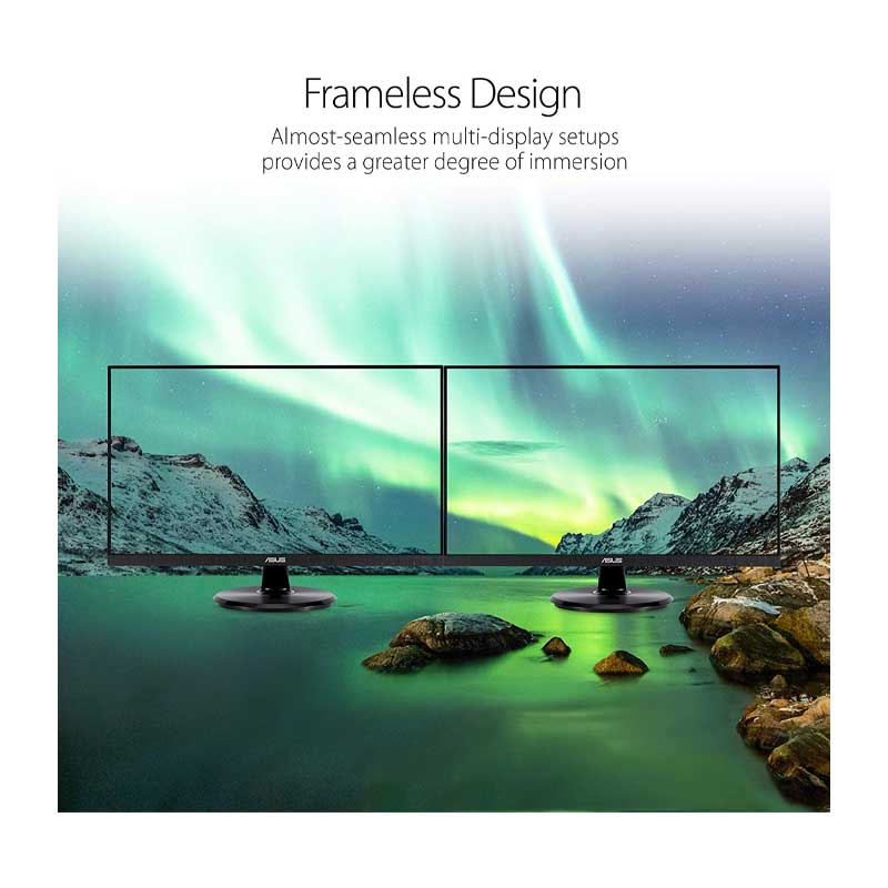 MONITOR ASUS VA24DQ 23.8" 4MS 75HZ FLAT VGA HDMI DP VA24DQ