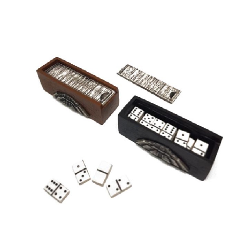 Set Ajedrez y Dominó miniatura