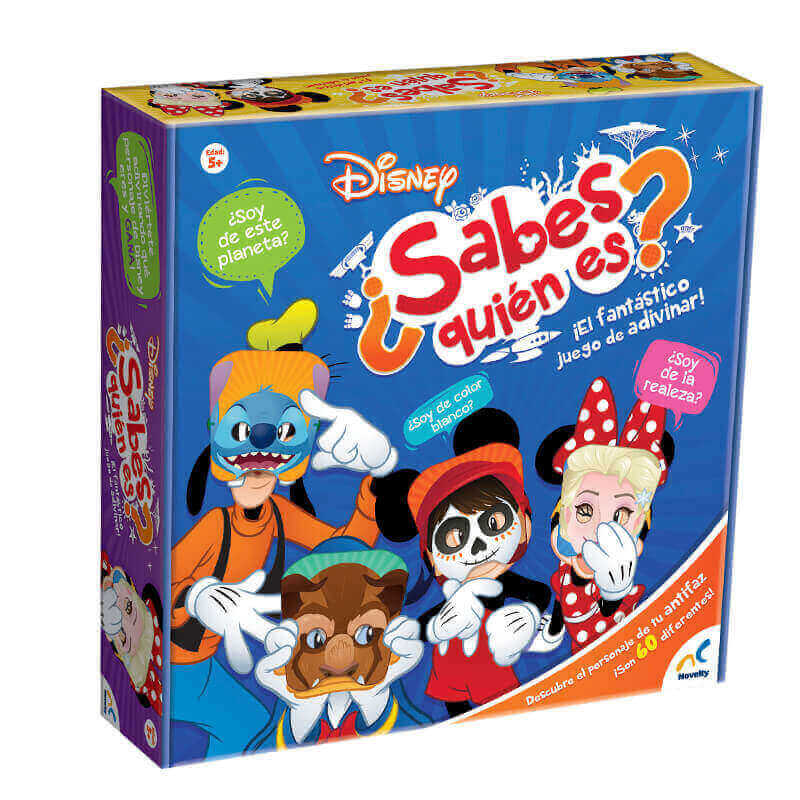 Juego de Mesa ¿ Sabes Quién Es? de Disney Novelty
