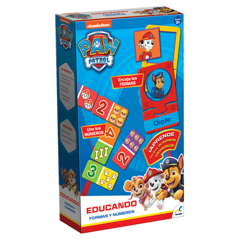 Educando formas y Números Paw Patrol / Educando colores y siluetas Paw Patrol