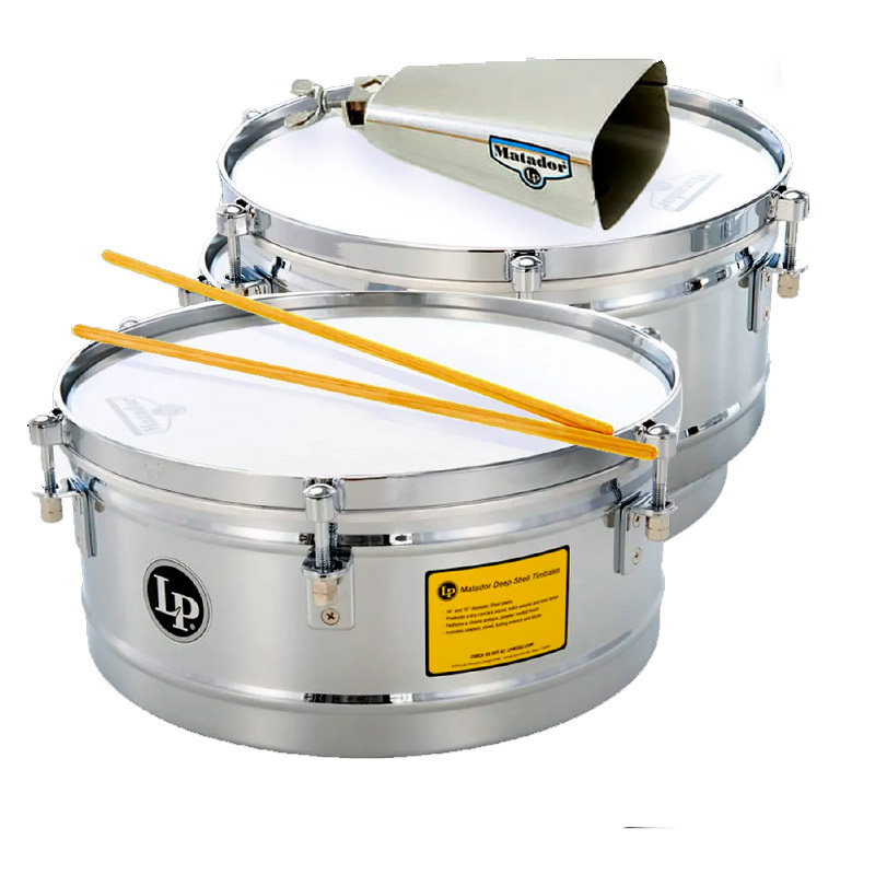 TIMBALES MATADOR LP 14""/15"" CROM ATRIL