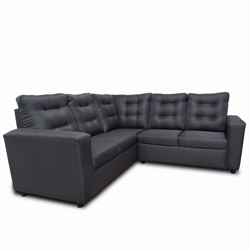 Sala Holanda Lino Gris Oxford Maderian// ENTREGA A CDMX Y ZONA METROPOLITANA.