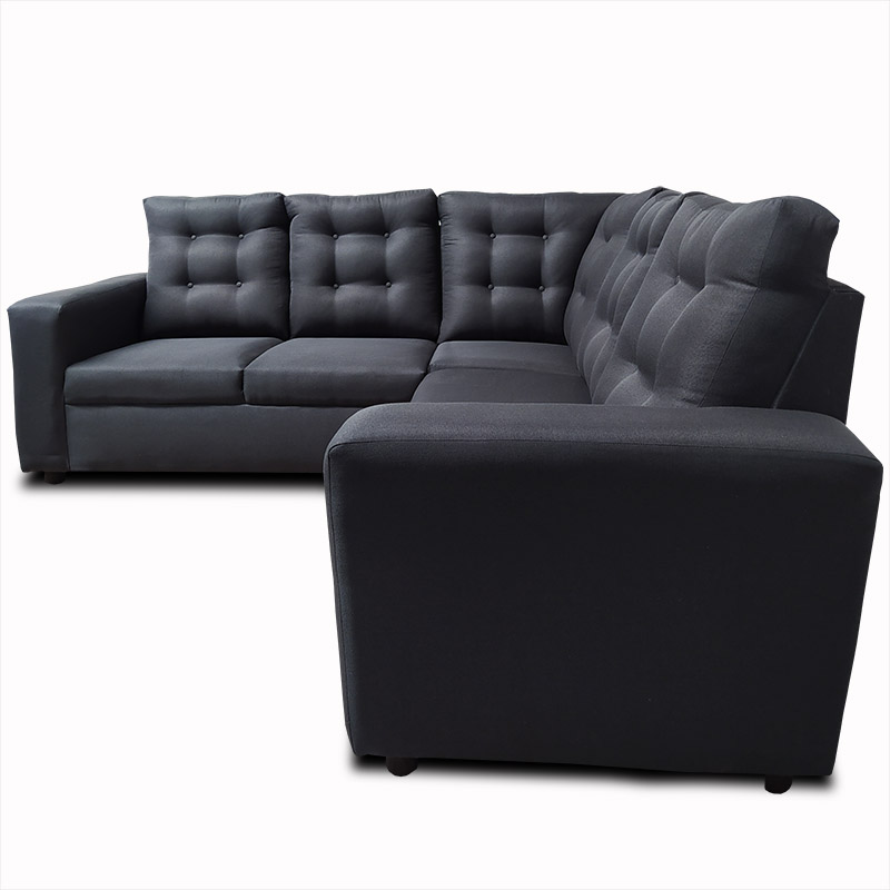 Sala Holanda Lino Gris Oxford Maderian// ENTREGA A CDMX Y ZONA METROPOLITANA.