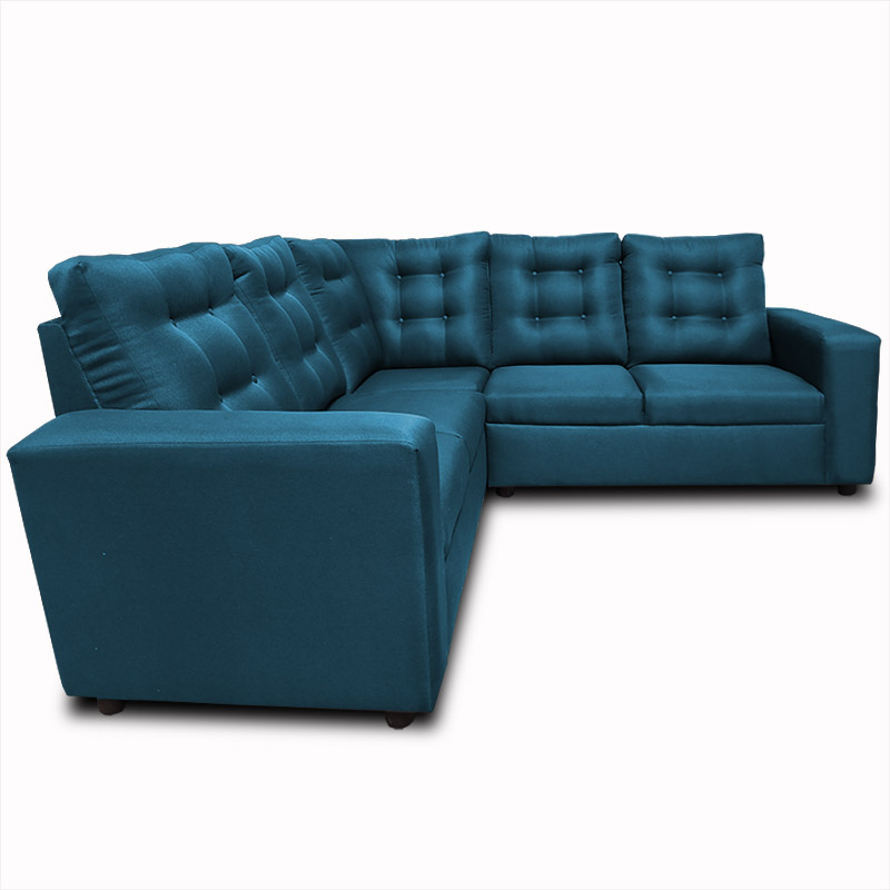 Sala Holanda Lino Navy Maderian// ENTREGA A CDMX Y ZONA METROPOLITANA.